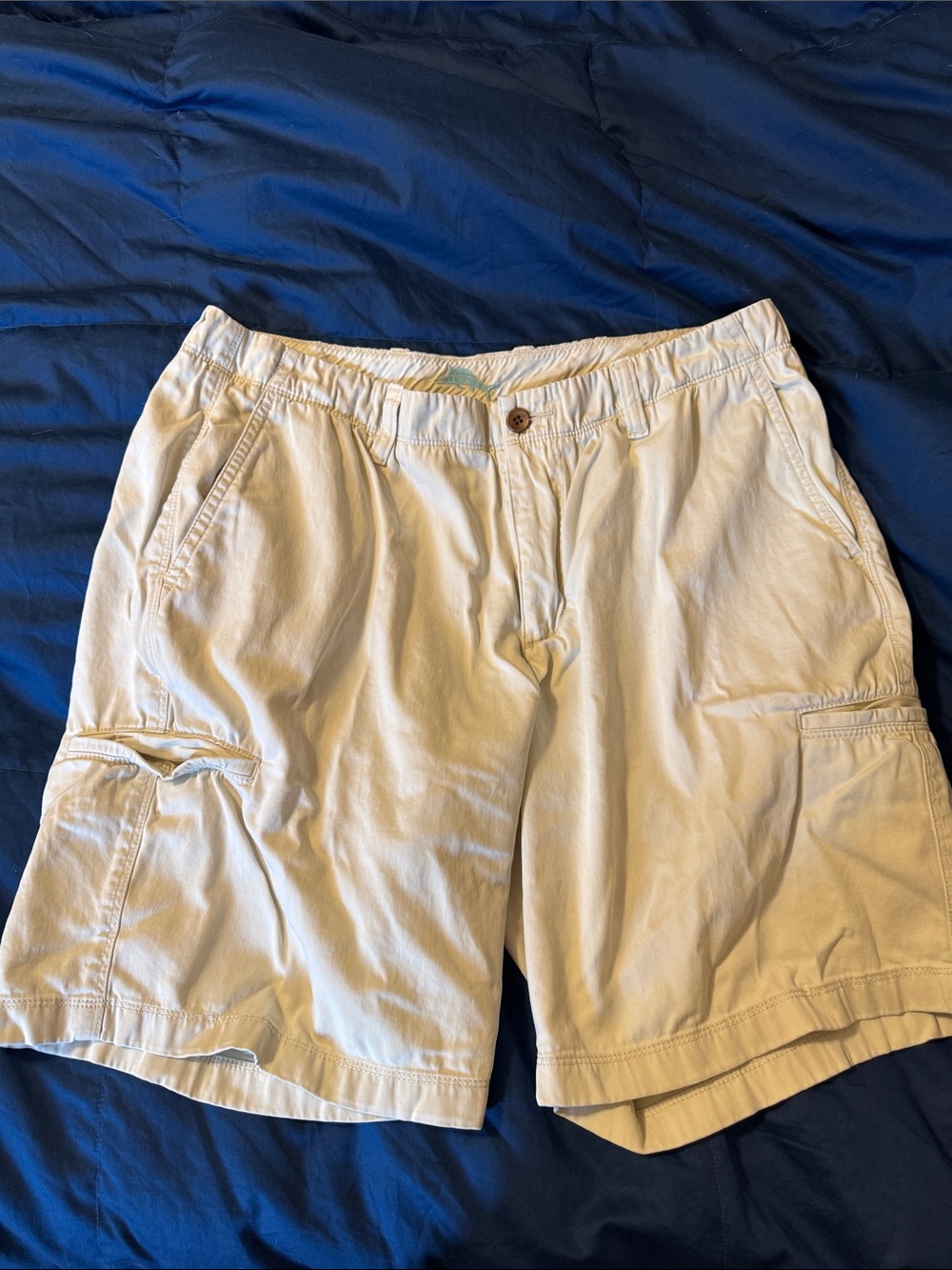 Tommy Bahama Light Beige Cargo Shorts
